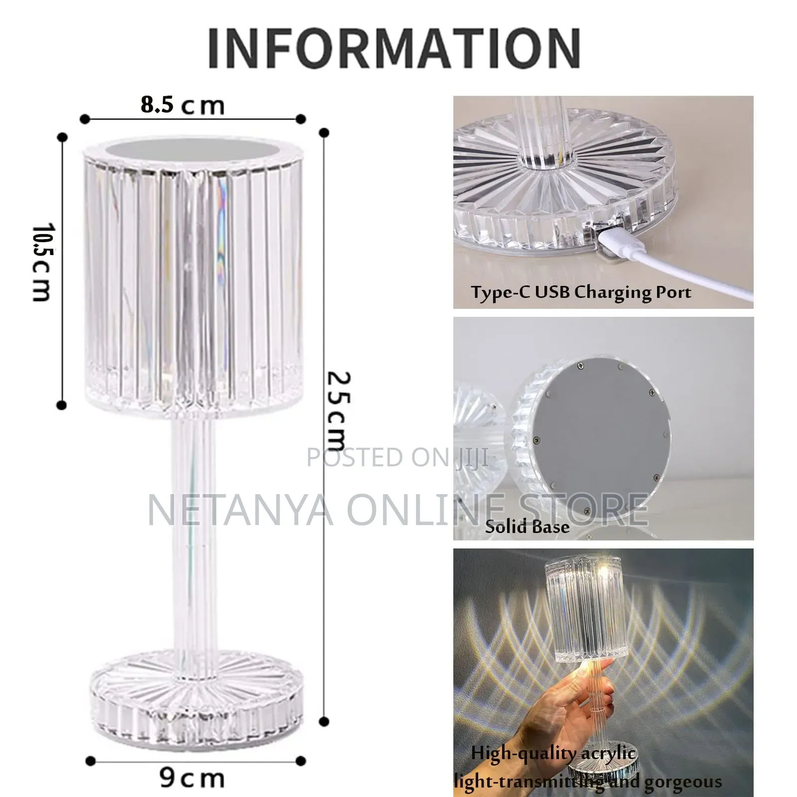 Diamond Led Table Lamp