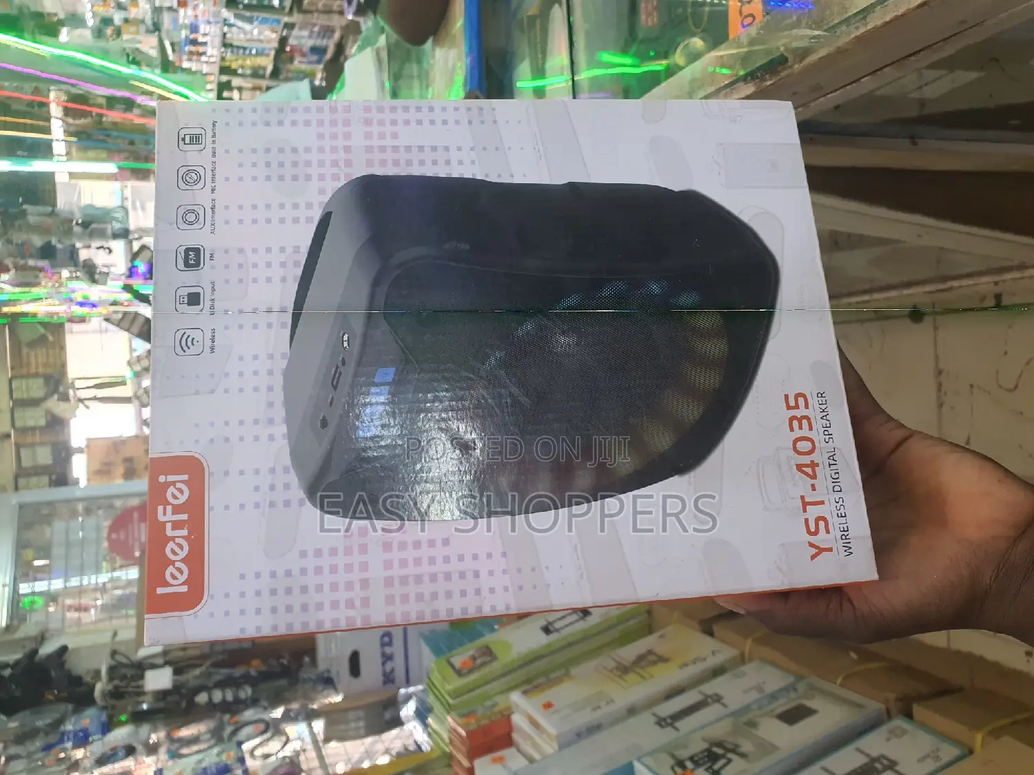 Wireless Digital Speaker With Microphone