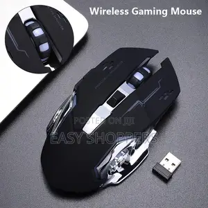 Photo - USB Rechargeable Wireless Gaming Mouse With Backlight