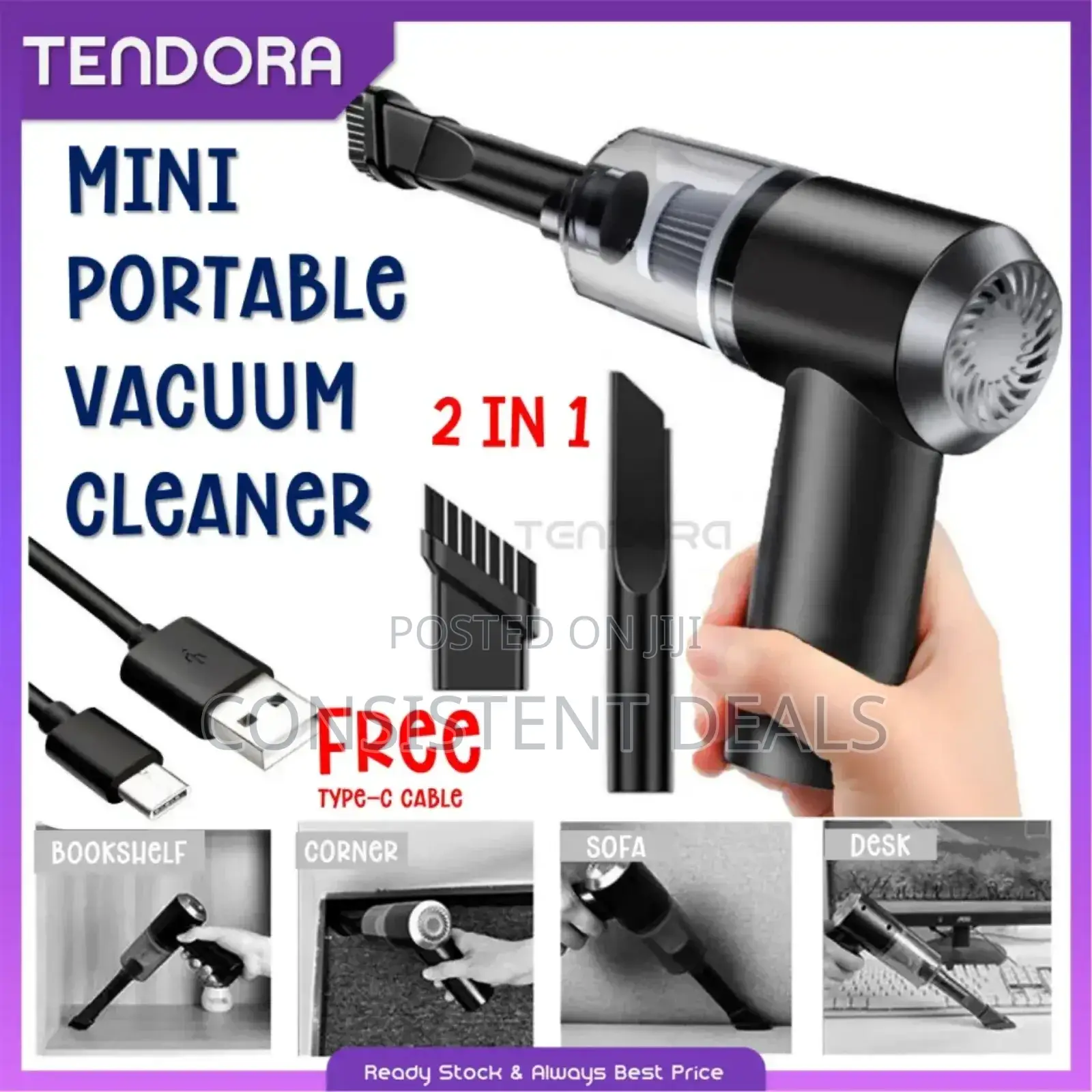 Portable Wireless Vacuum Cleaner
