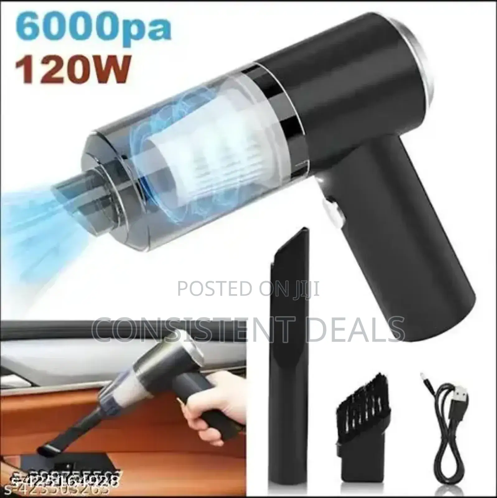 Portable Wireless Vacuum Cleaner