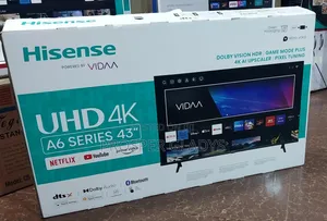Hisense 43 Smart UHD Flat Screen Flameless