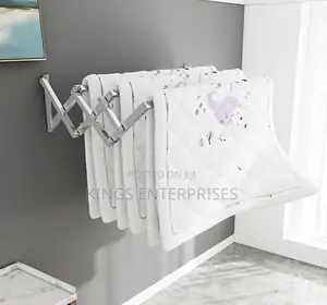 Wall Mounted Folding Clothes Rack