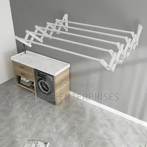 Wall Mounted Folding Clothes Rack