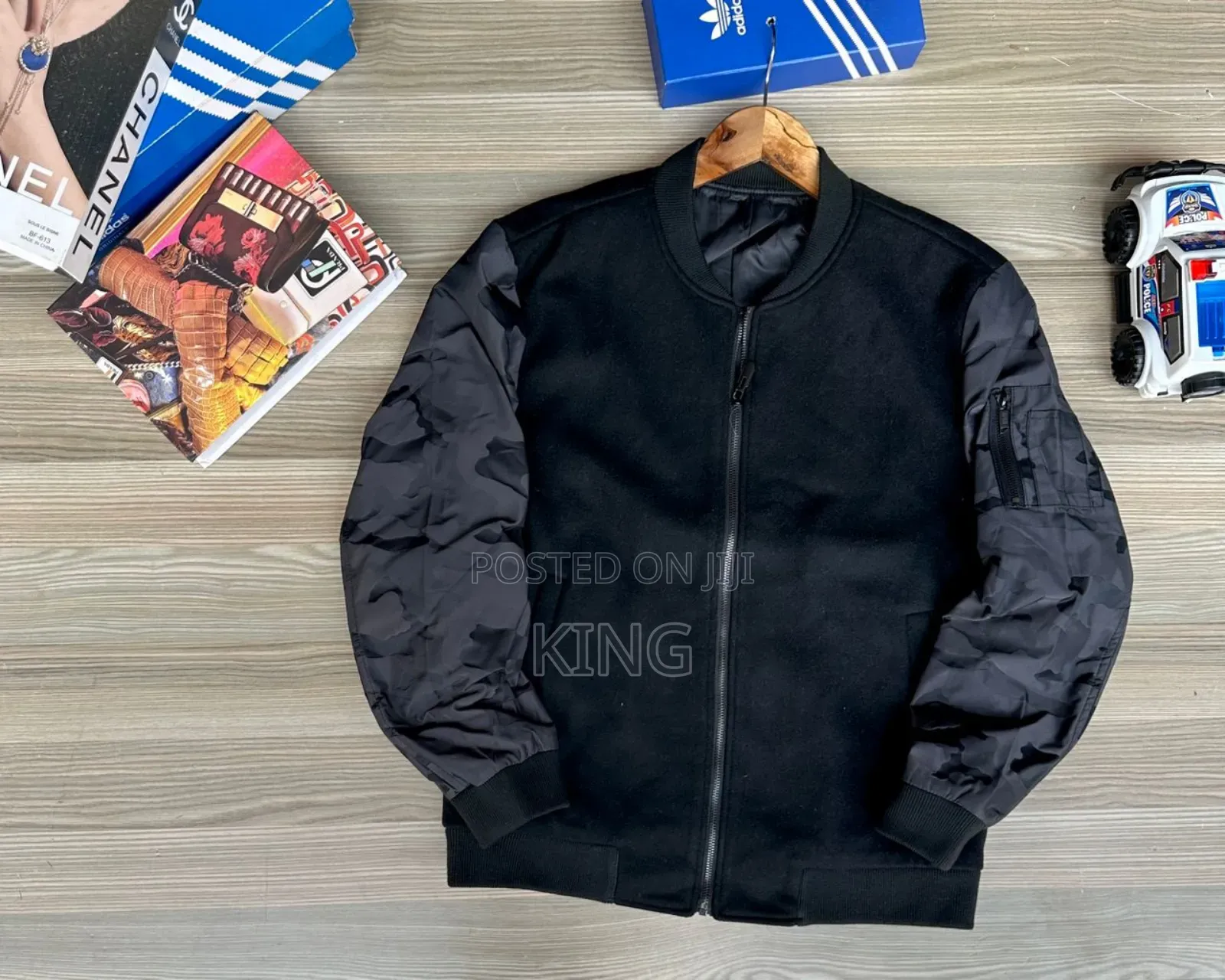 Playcard Zipper Jacket