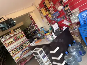 Supermarket Fully Stocked With Stock and Shelves Generator