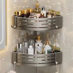 Bathroom Organizer Corner Shelves