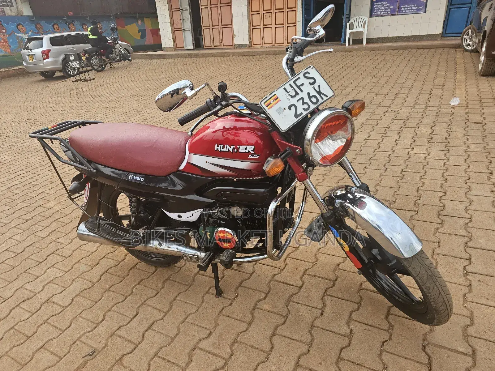 Hero Hunter 125 2023 Red