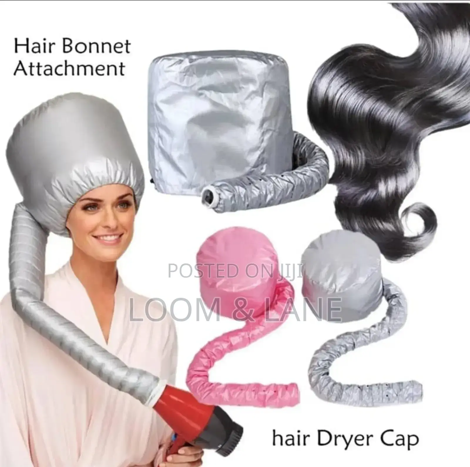 Lightweight Hair Cap Bonnet Hood Dryer Attachment