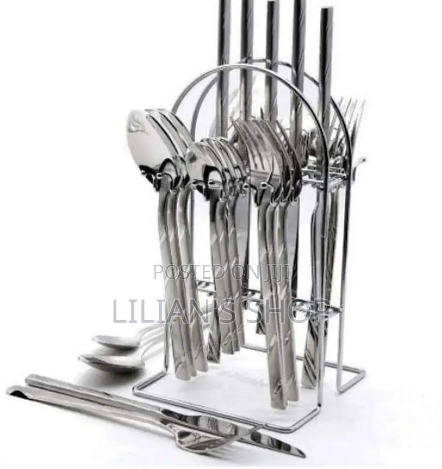 24pcs Self Design Dinner Cultery