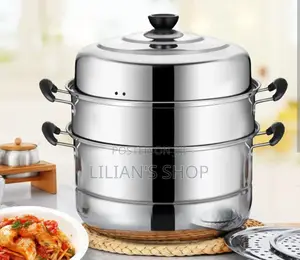 Stainless Steel 2 Layer Food Steamers