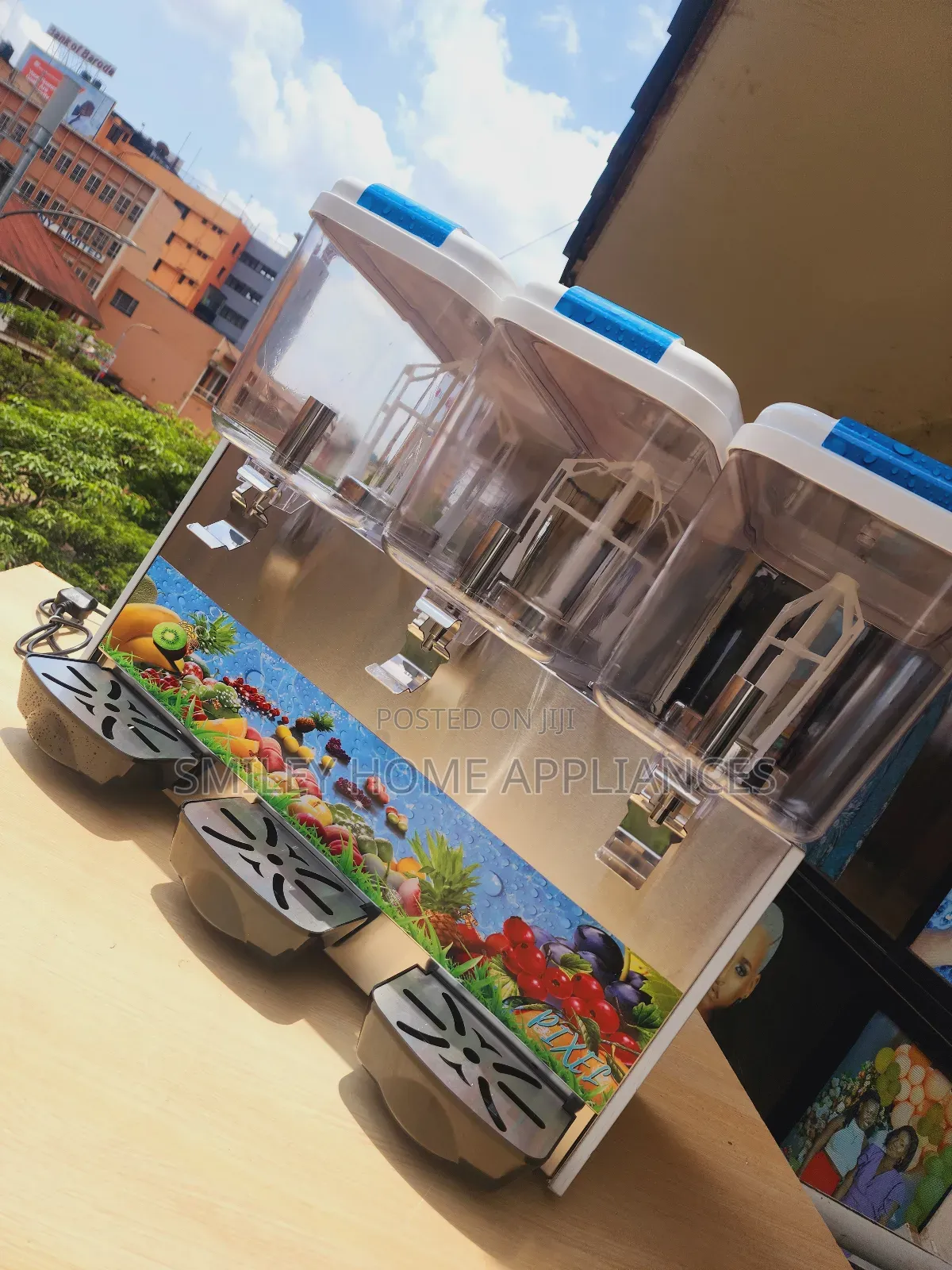 New Discounted Pixels Tripple Juice Dispenser