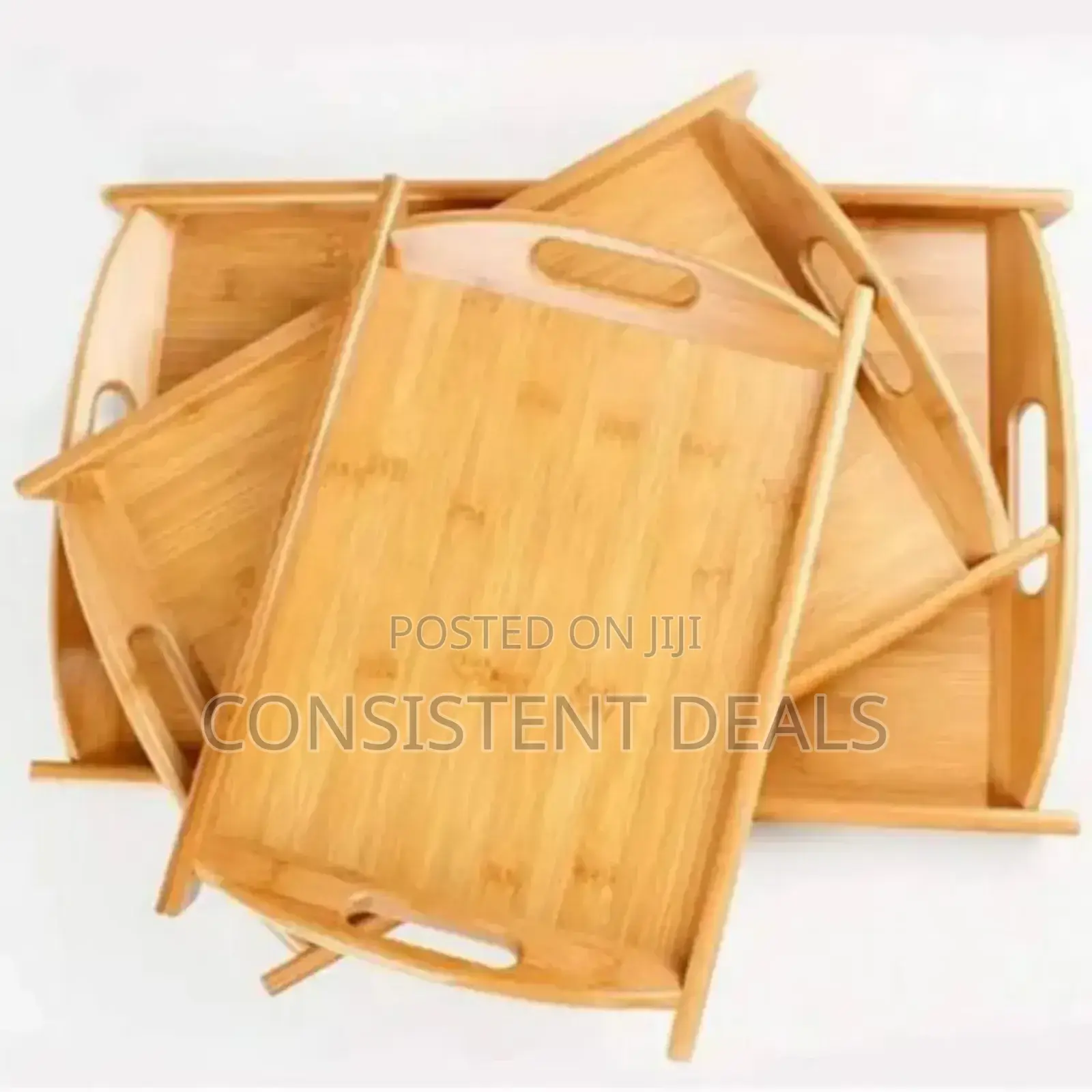 3pcs Wooden Trays