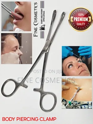 BODY PIERCING CLAMP, Professional Piercing Forcep Plier Tool