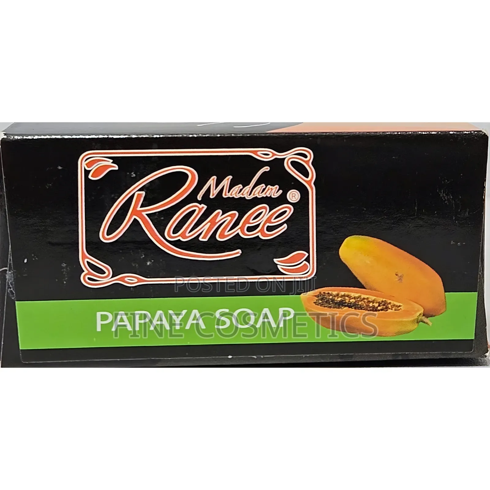 3PCS ORIGINAL MADAM RANEE Papaya Whitening Blackspots Soap