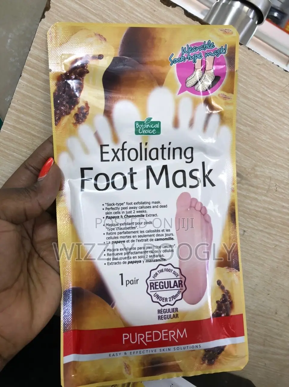Exfoliating Foot Mask
