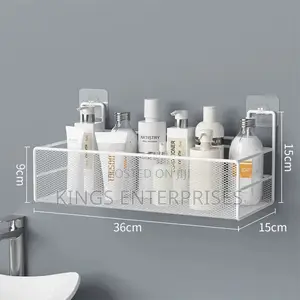 Wall Mounted Bathroom Rack (Pair)