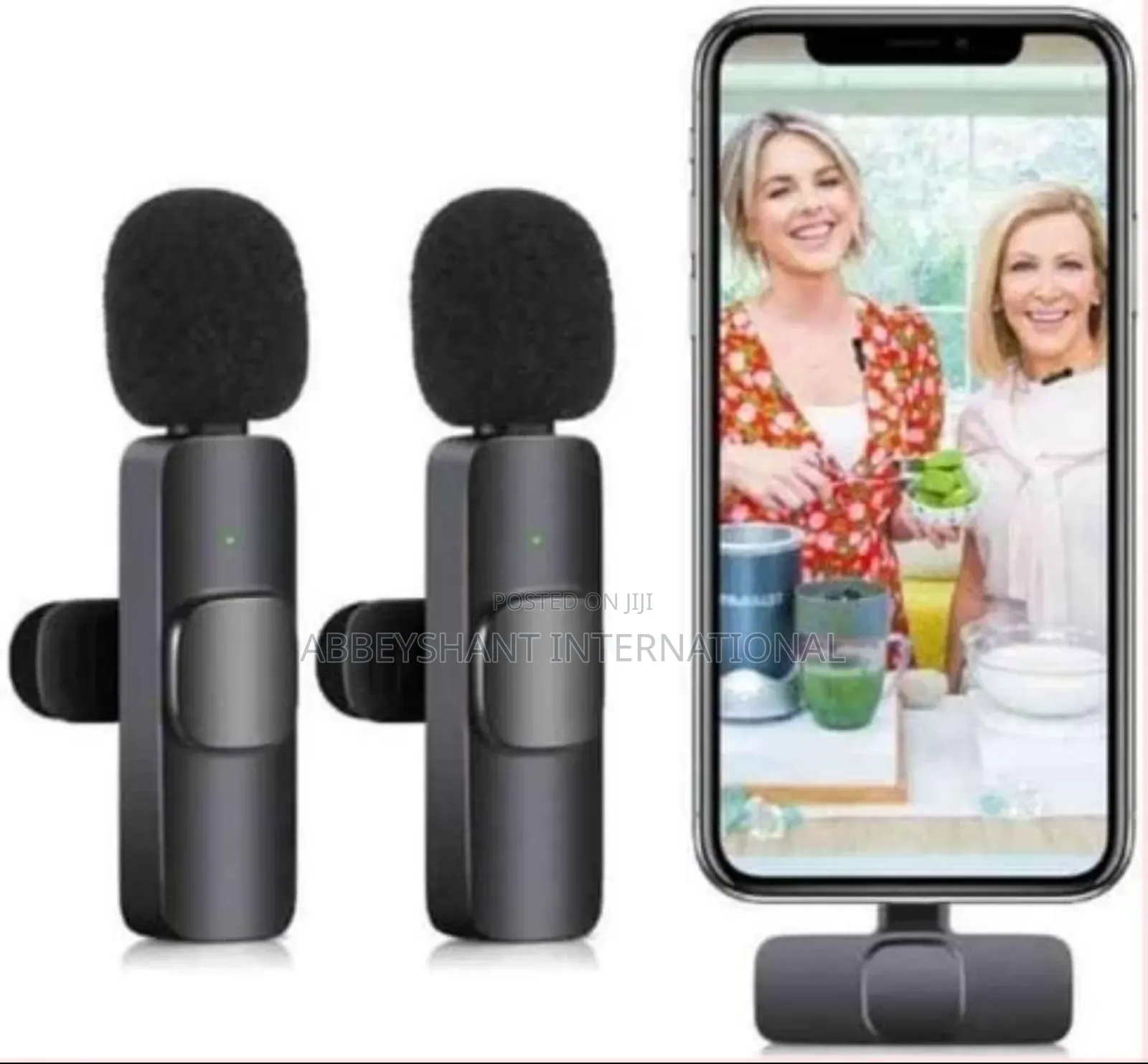 Dual Wireless Lavalier Microphone
