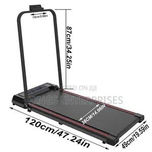 Foldable Treadmill With Phone Holder