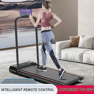 Foldable Treadmill With Phone Holder