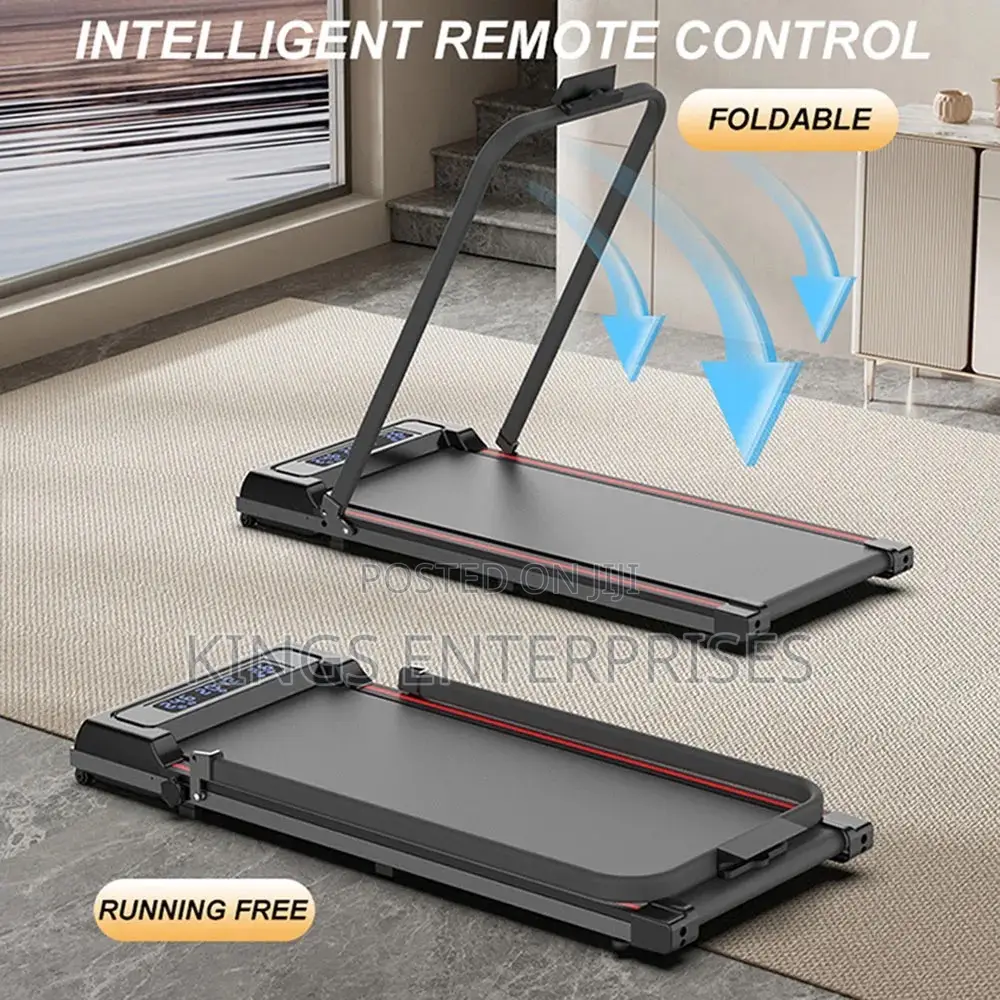 Foldable Treadmill With Phone Holder