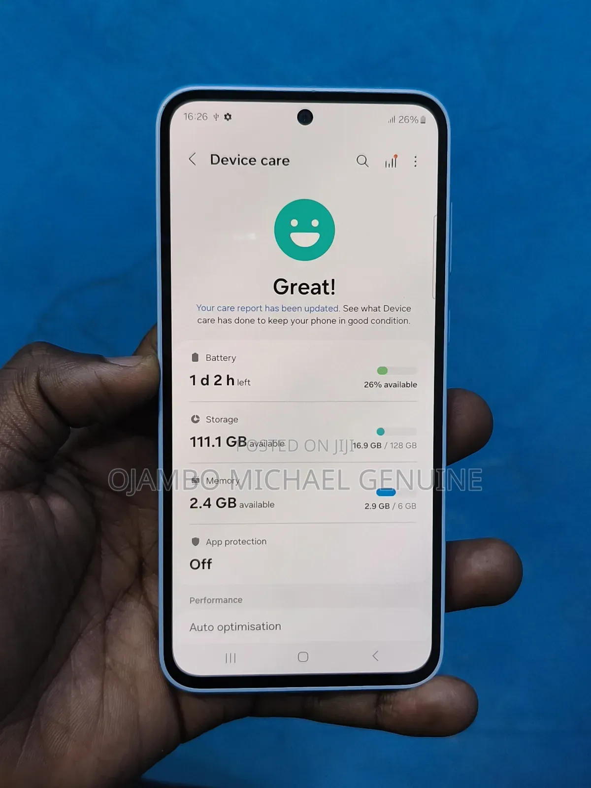 Samsung Galaxy A35 128 GB White