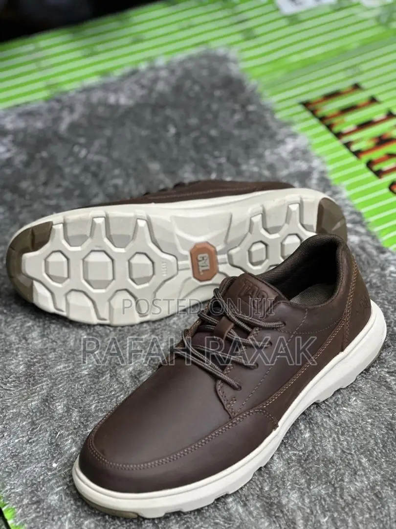 Original Men’S CAT Casual Leather Low Shoes