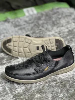 Original Black CAT Casual Light Low Lace Up Moccasin Shoes