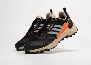 Original Black/Orange Adidas Terrex Gore-Tex Trainer Sneaker