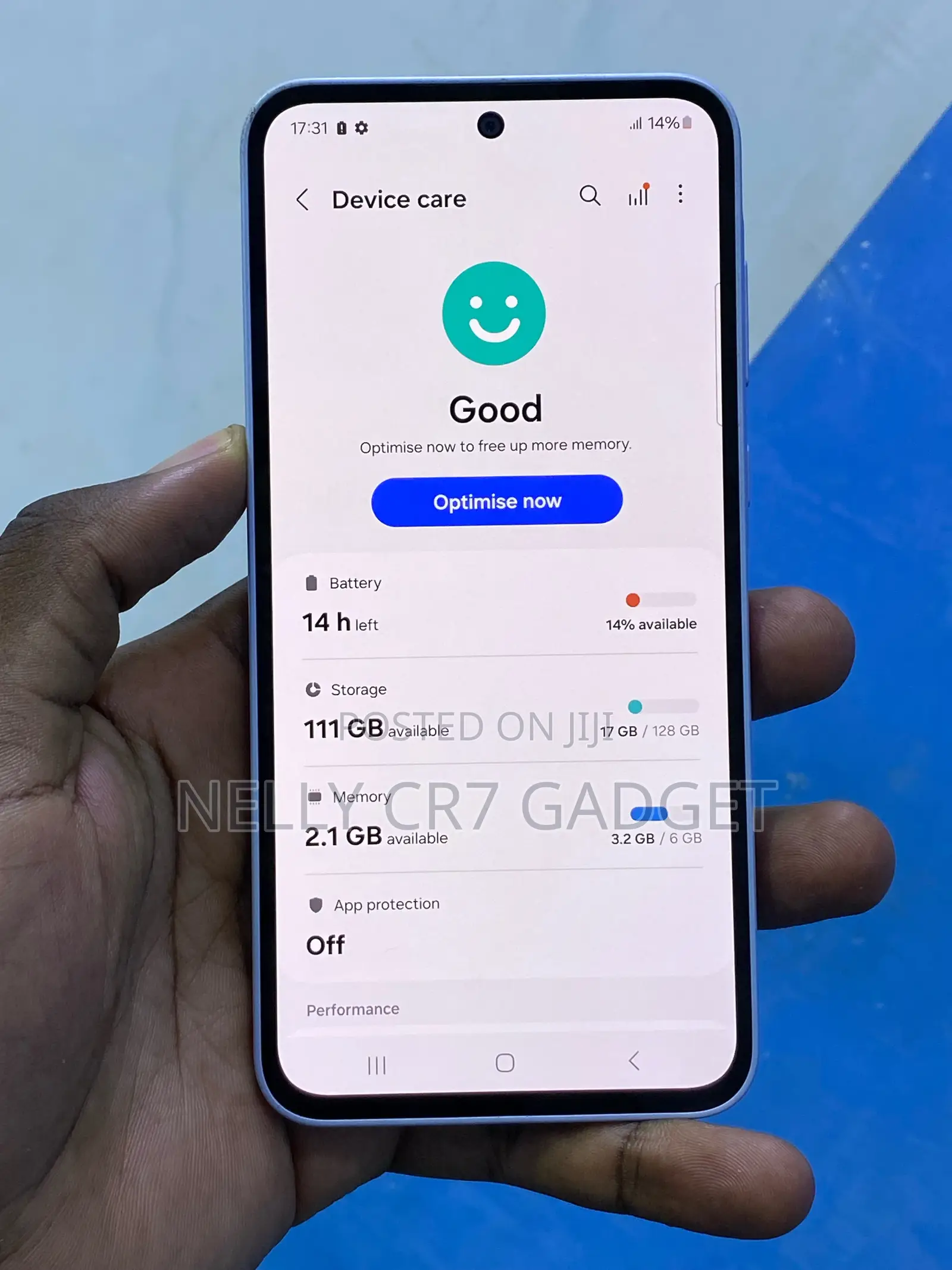 Samsung Galaxy A35 128 GB Blue