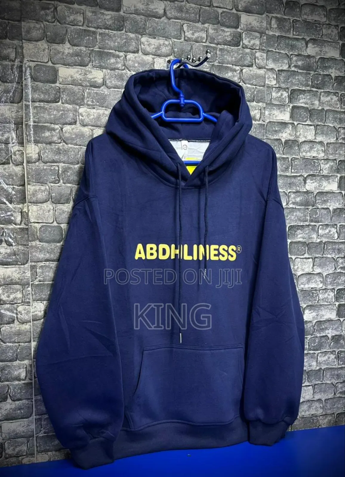 Liness Blue Hoodie Jumper