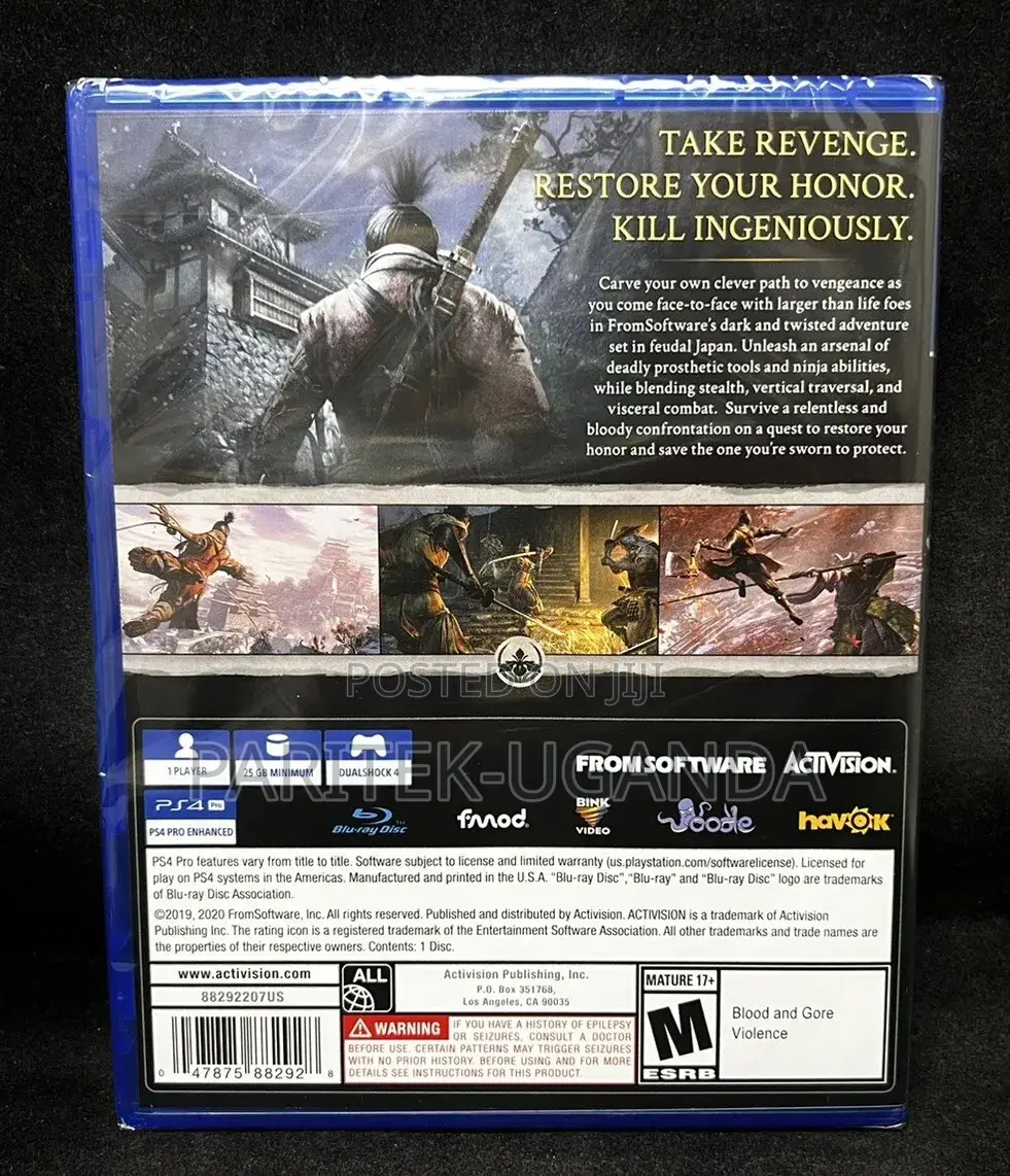 Sekiro Shadows Die Twice Game of the Year