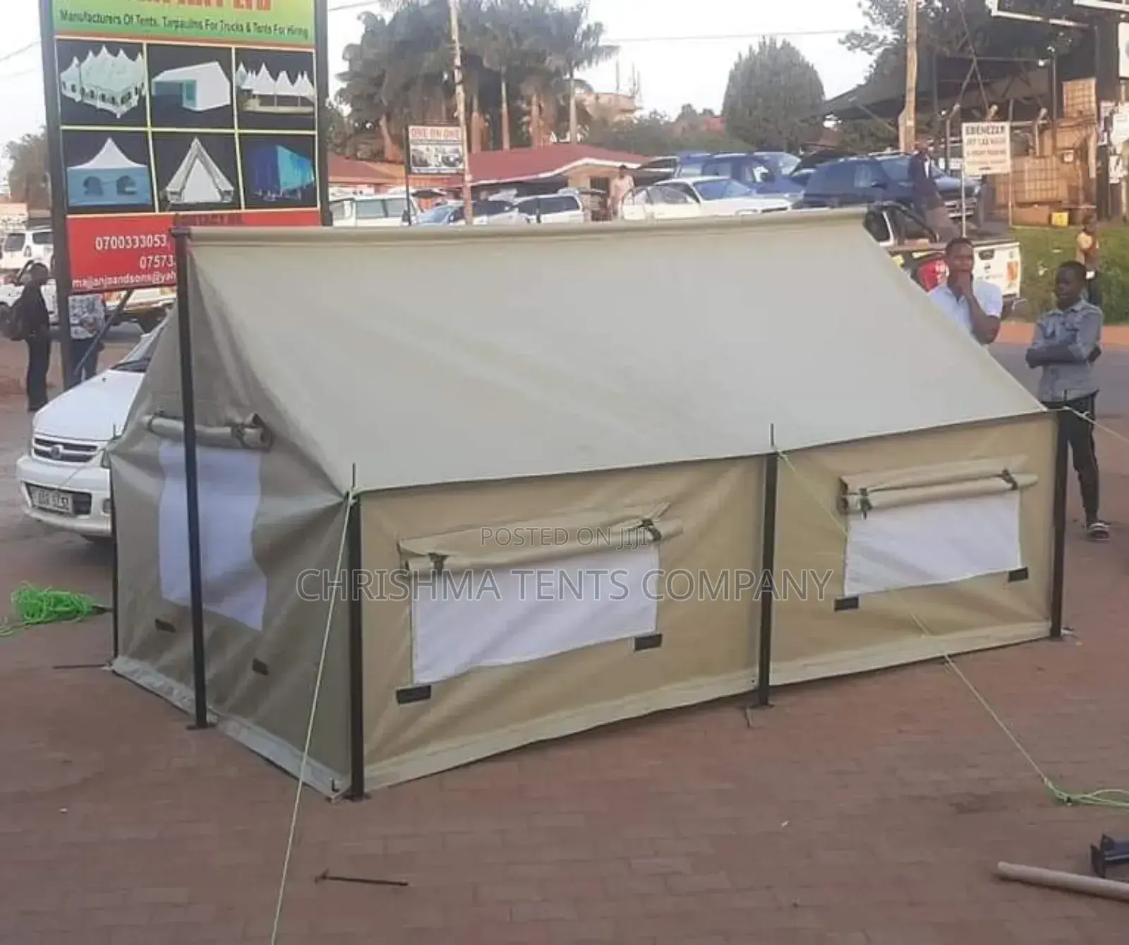 Camping Tent in Heavy Duty PVC Material