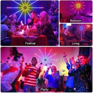 Bedroom Led Firework Lights With Remote Control
