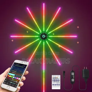 Bedroom Led Firework Lights With Remote Control