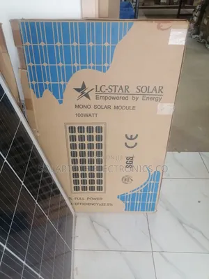 100W LC Star Solar Panels Elx