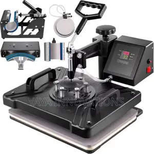 Print on T-Shirt, Mugs, Caps With This Heatpress Machine