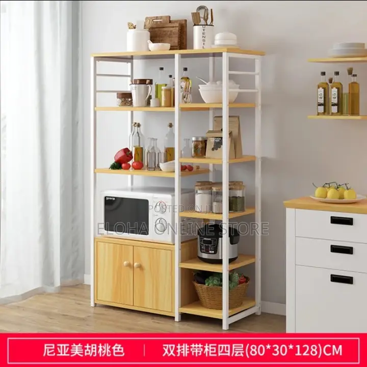 Multi-Layer Large Capacity Storage Cabinet Organizer