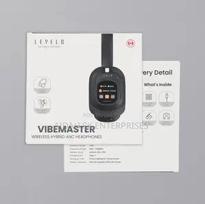 Levelo Vibemaster Wireless Hybrid Anc Headphones
