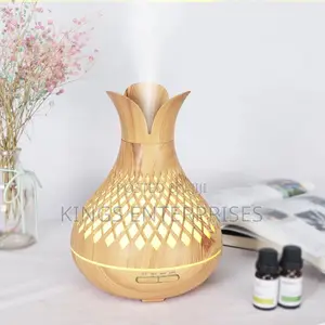 Wooden Aroma Diffuser With LED Lights