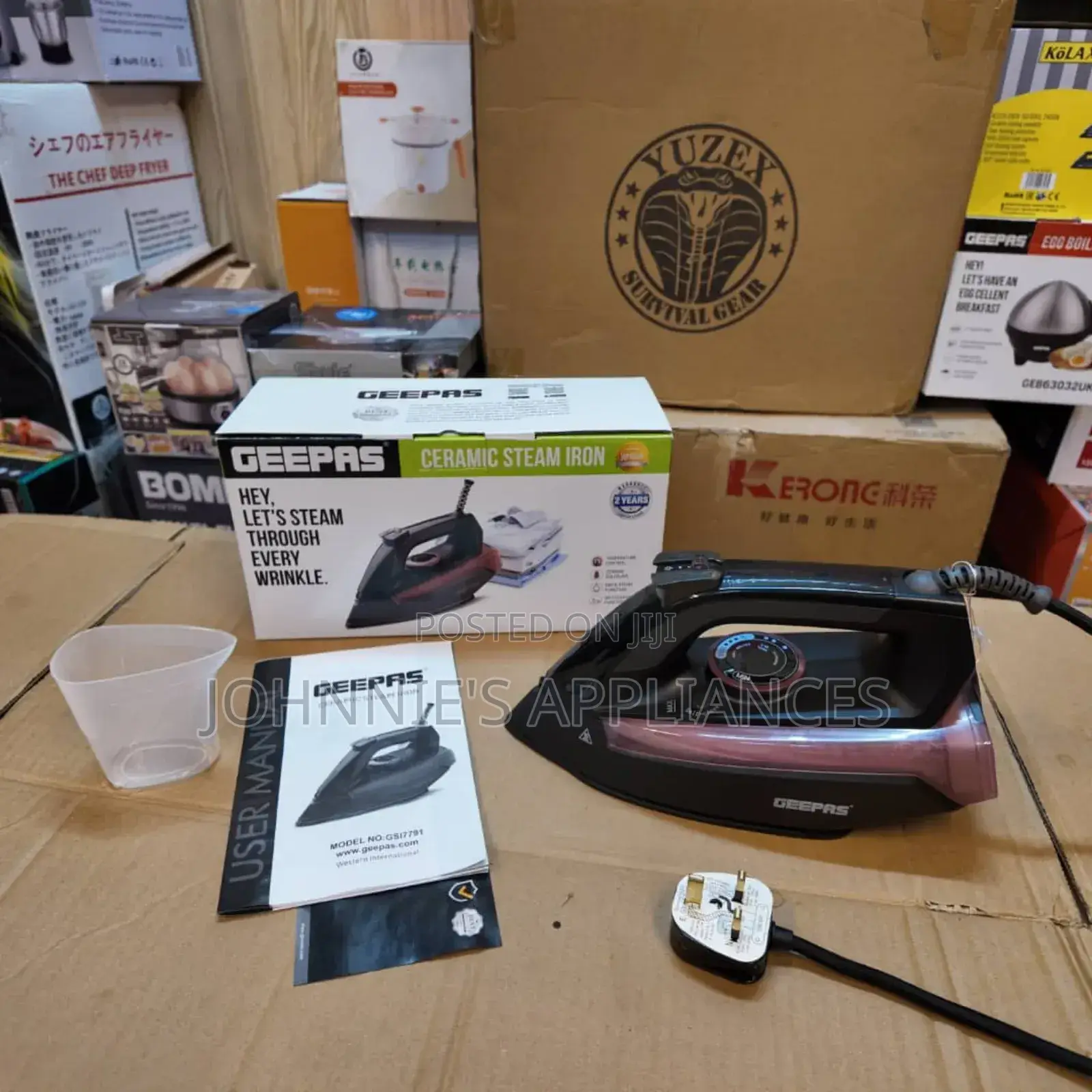 Geepas Original Electric Steam Iron