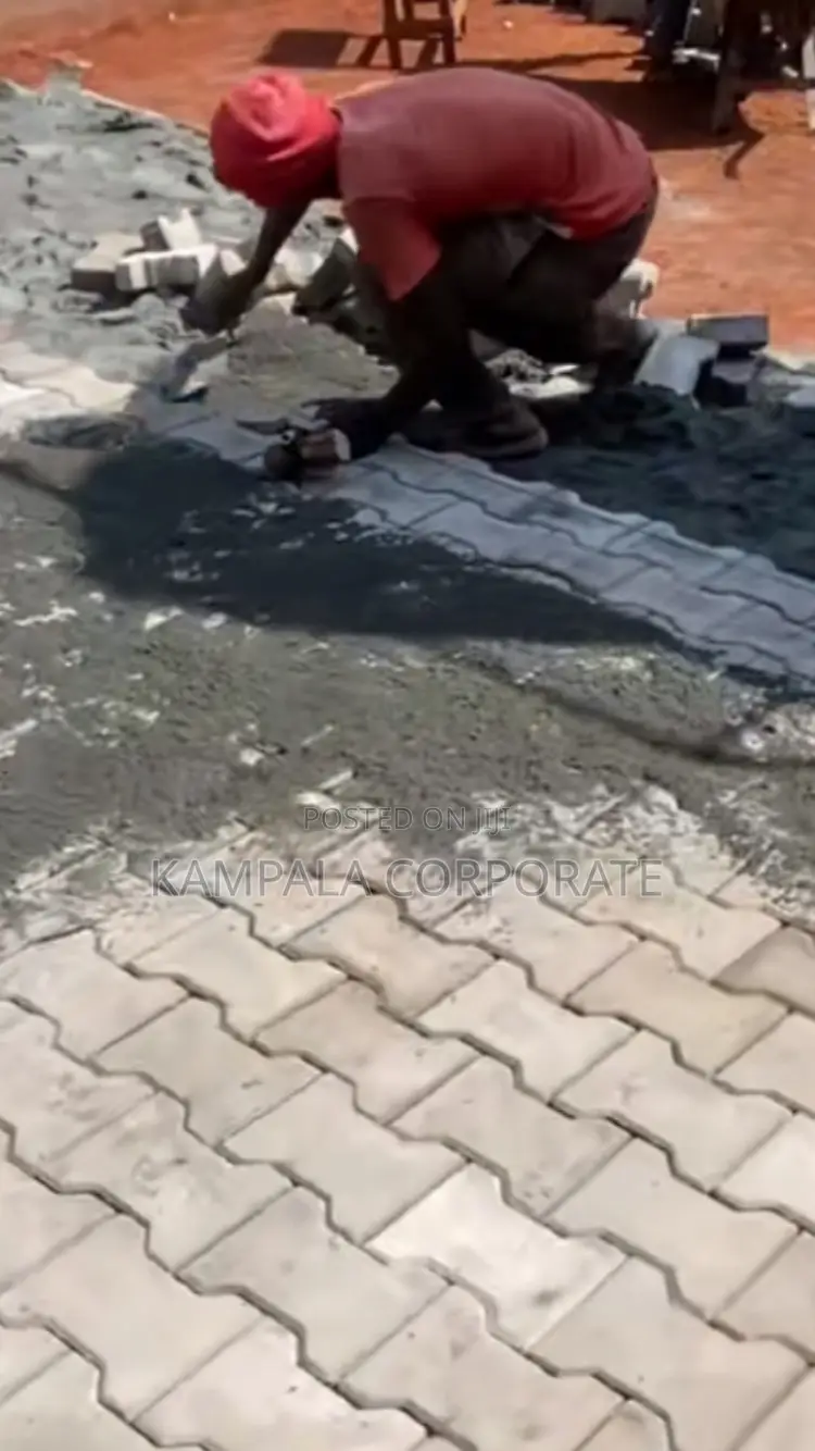 Paver Laying