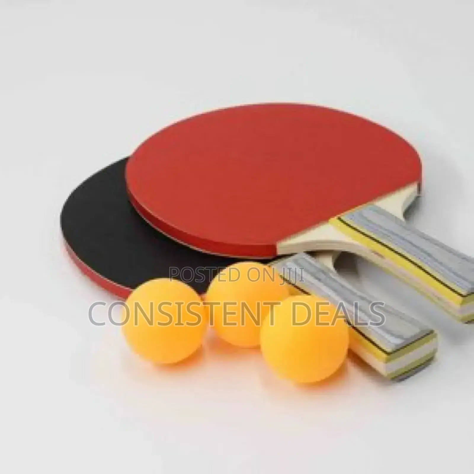 Table Tennis Racket Set With 3 Balls