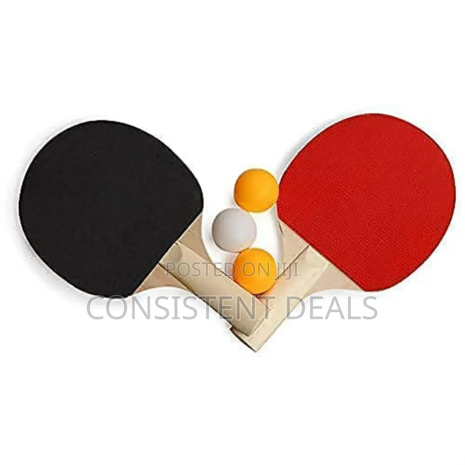 Table Tennis Racket Set With 3 Balls