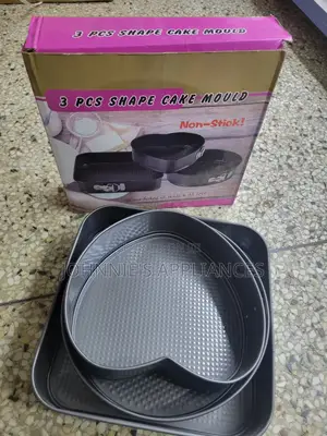 Multifunctional 3pics Shape Cake Moulds