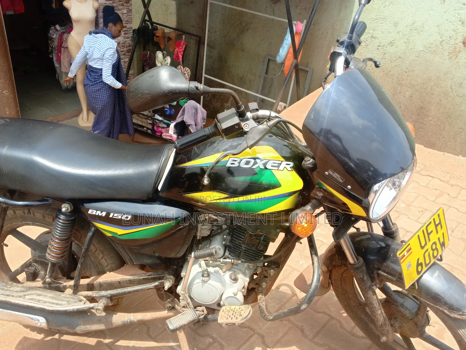 Bajaj Boxer 150 UG 2023 Black