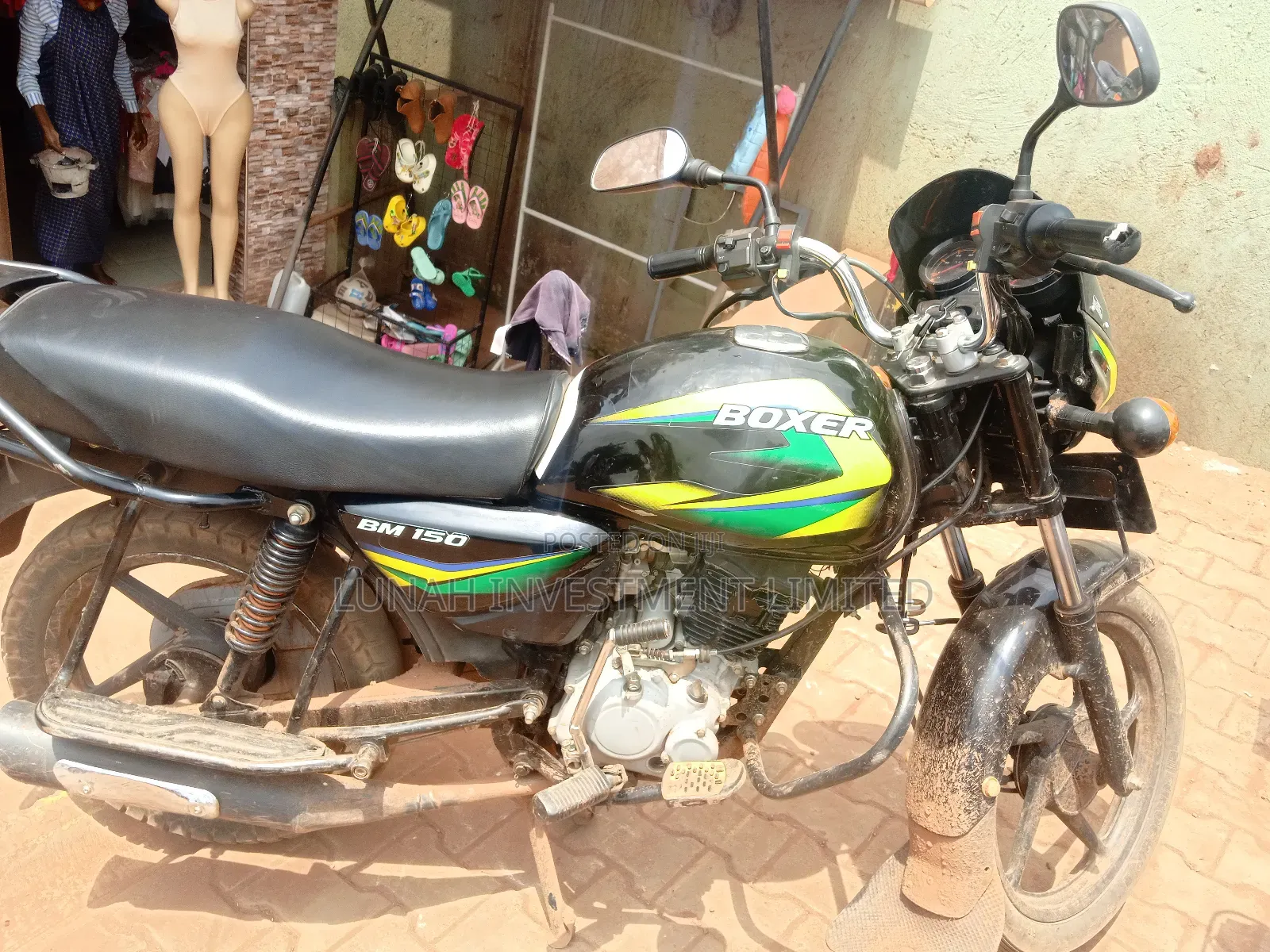 Bajaj Boxer 150 UG 2023 Black