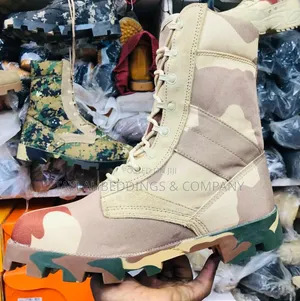 Men Military Ankle Boots Tactical Combat Shoe, Army Boots