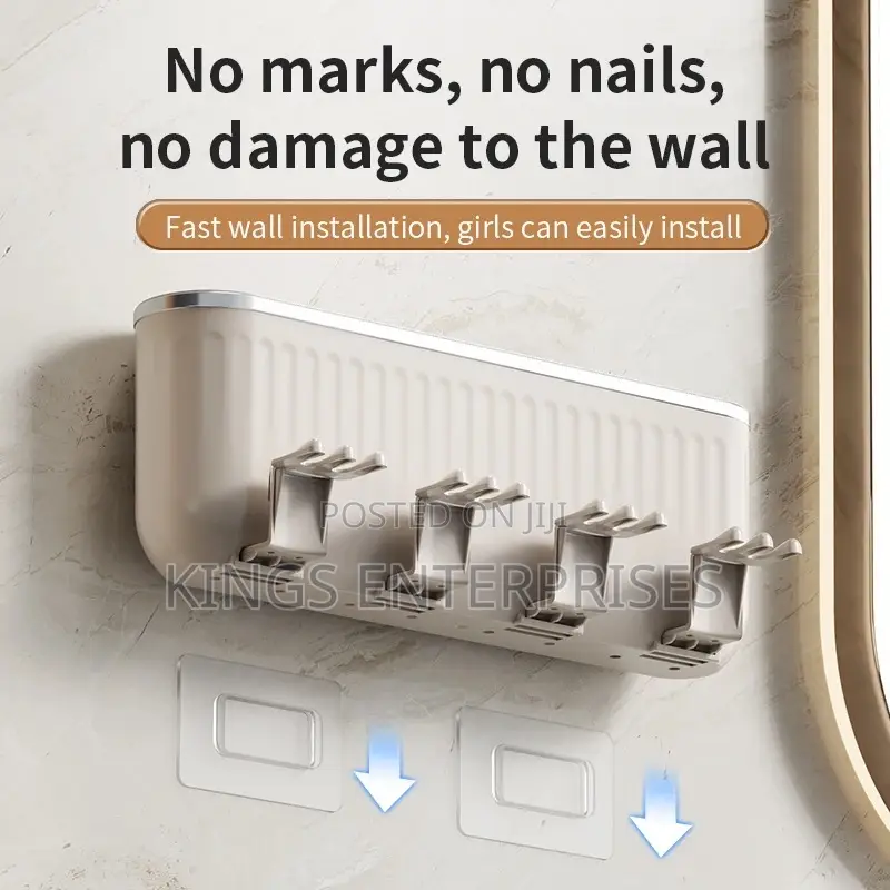 Wall Mounted Toothbrush Holder