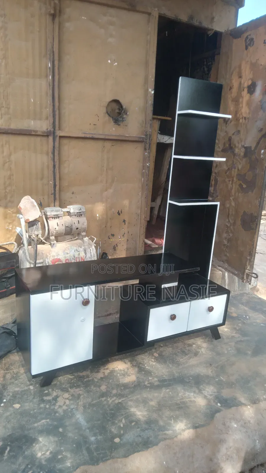 Tv Stand White and Black Available
